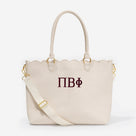 Pi Beta Phi Laptop Tote Bag | Bone