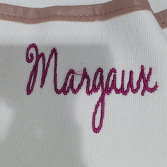 BLOOPER ACCESSORY: Monogrammed Stair Basket
