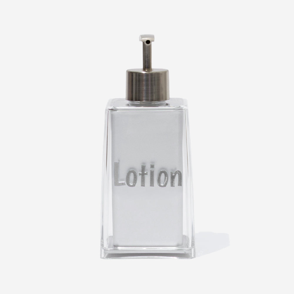 Monogrammed Lotion Dispenser in Clear