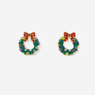 Christmas Earrings | Green