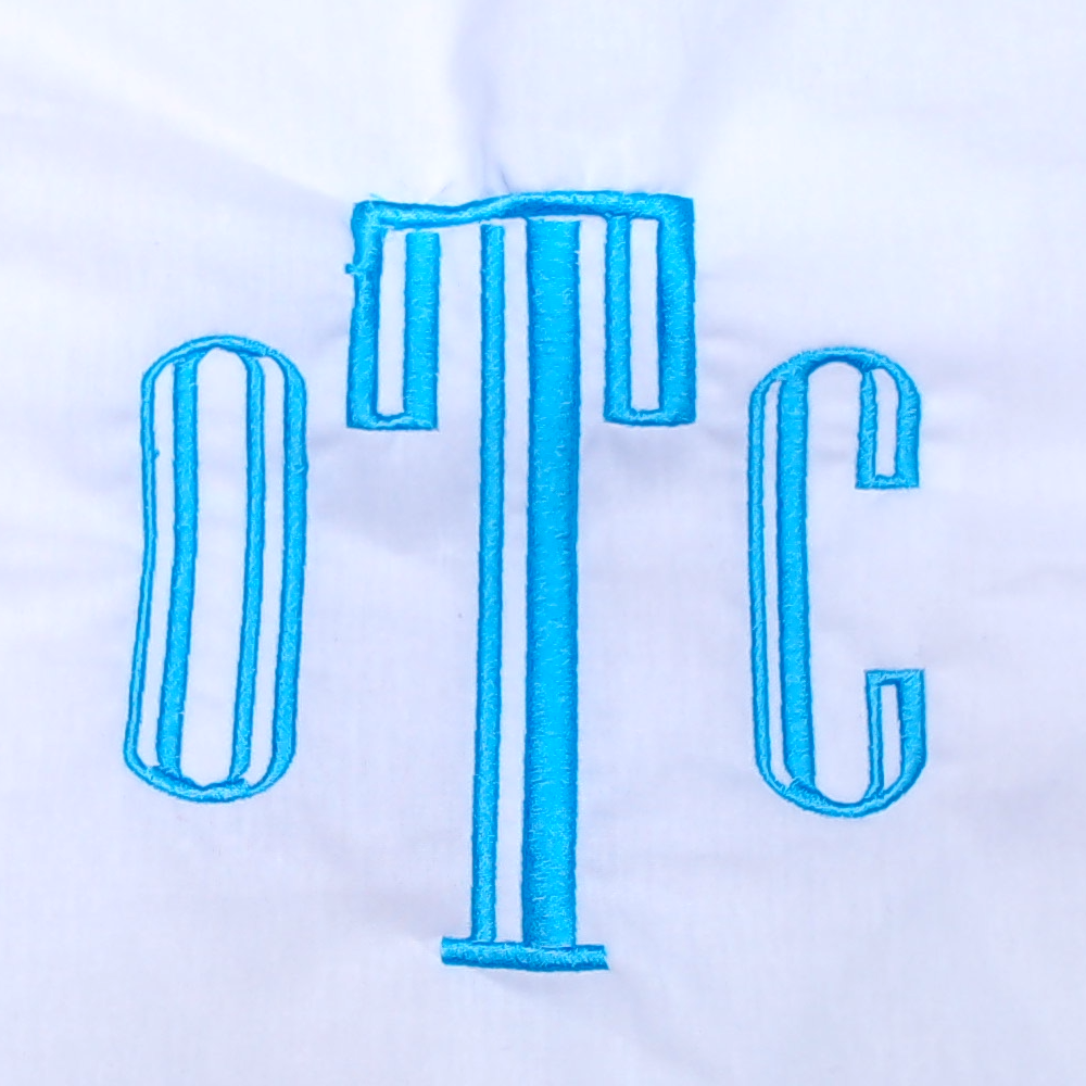 BLOOPER ACCESSORY: Monogrammed Pillow Sham