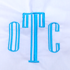 BLOOPER ACCESSORY: Monogrammed Pillow Sham
