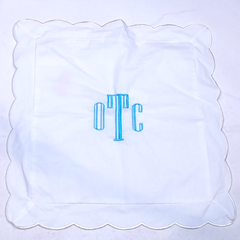 BLOOPER ACCESSORY: Monogrammed Pillow Sham