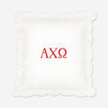 Alpha Chi Omega Pillow Sham | Monogrammed Sorority Pillow