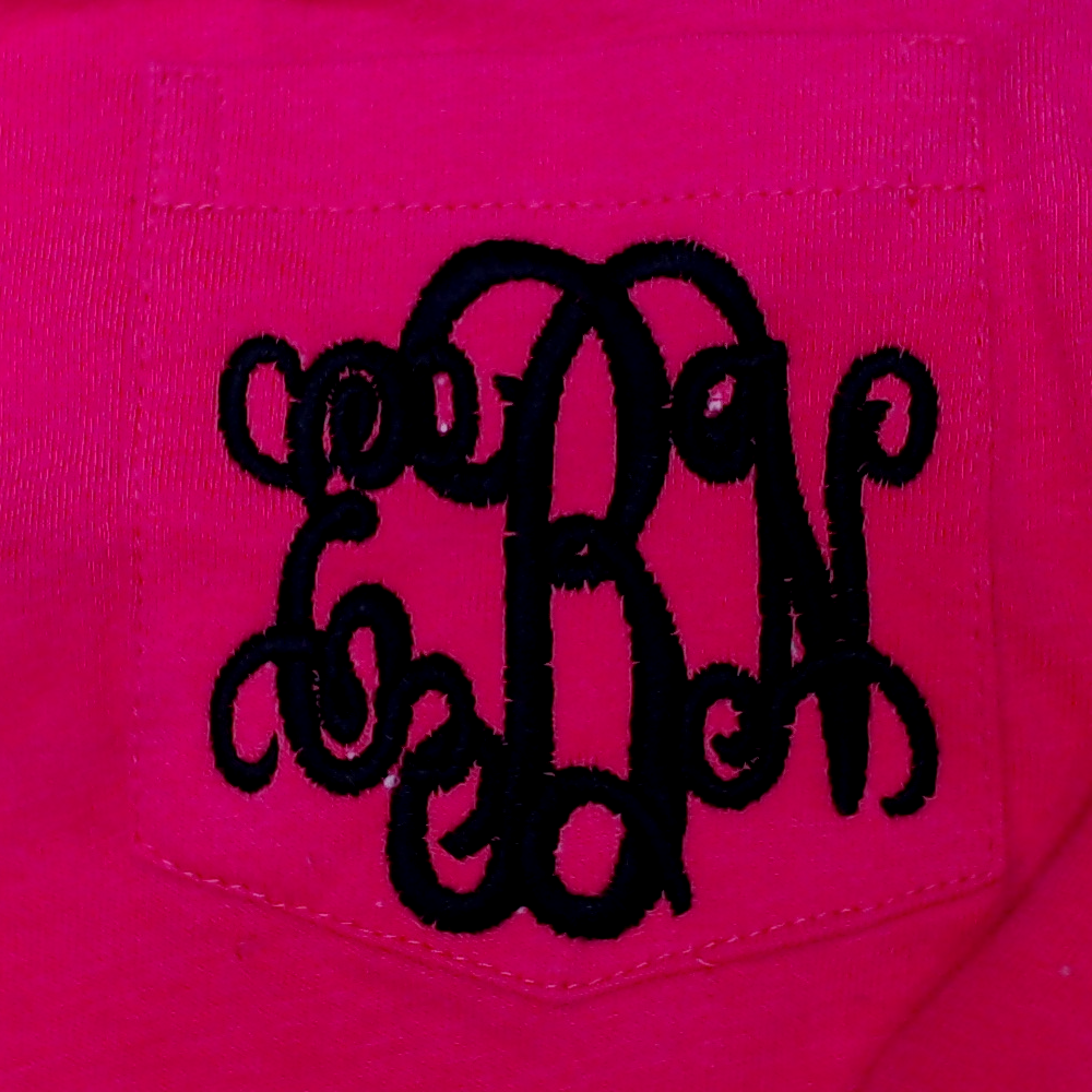 BLOOPER KIDS: Monogrammed Kids Long Sleeve Shirt