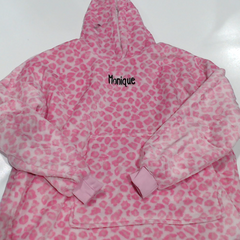 BLOOPER CLOTHING: Monogrammed Blanket Hoodie