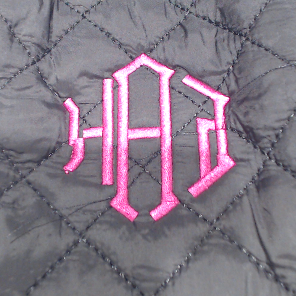 BLOOPER ACCESSORY: Monogrammed Quilted Phone Crossbody