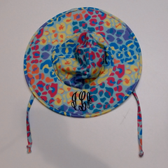 BLOOPER KIDS: Monogrammed Baby Sun Hat