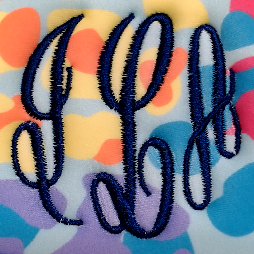 BLOOPER KIDS: Monogrammed Baby Sun Hat