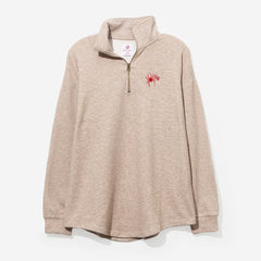 Richmond Spiders Heathered Fleece Pullover WBG