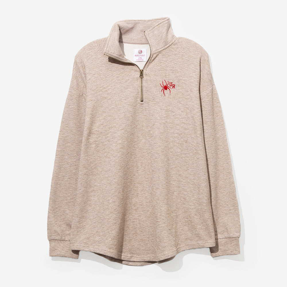 Richmond Spiders Heathered Fleece Pullover WBG