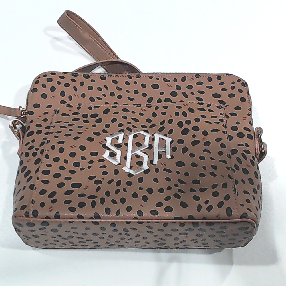 BLOOPER BAG: Monogrammed Classic Crossbody