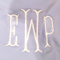 BLOOPER KIDS: Monogrammed Girls Scallop Dress