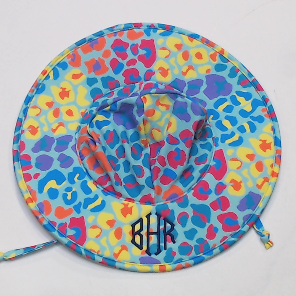 BLOOPER KIDS: Monogrammed Baby Sun Hat
