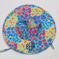 BLOOPER KIDS: Monogrammed Baby Sun Hat
