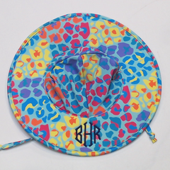 BLOOPER KIDS: Monogrammed Baby Sun Hat