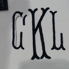 BLOOPER BAG: Monogrammed Upscale Weekender