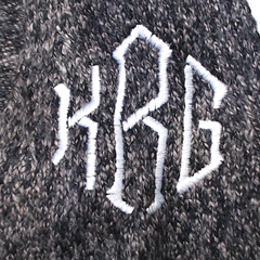 BLOOPER KIDS: Monogrammed Youth Knit Vest