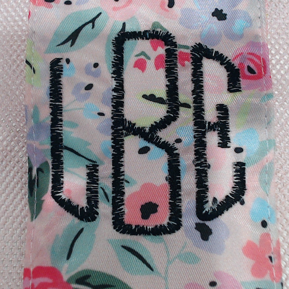 BLOOPER BAG: Monogrammed Shower Bag