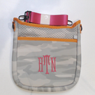 BLOOPER BAG: Monogrammed Neoprene Crossbody