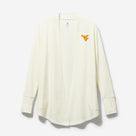 West Virginia Mountaineers Sweatshirt Cardigan | Ivory