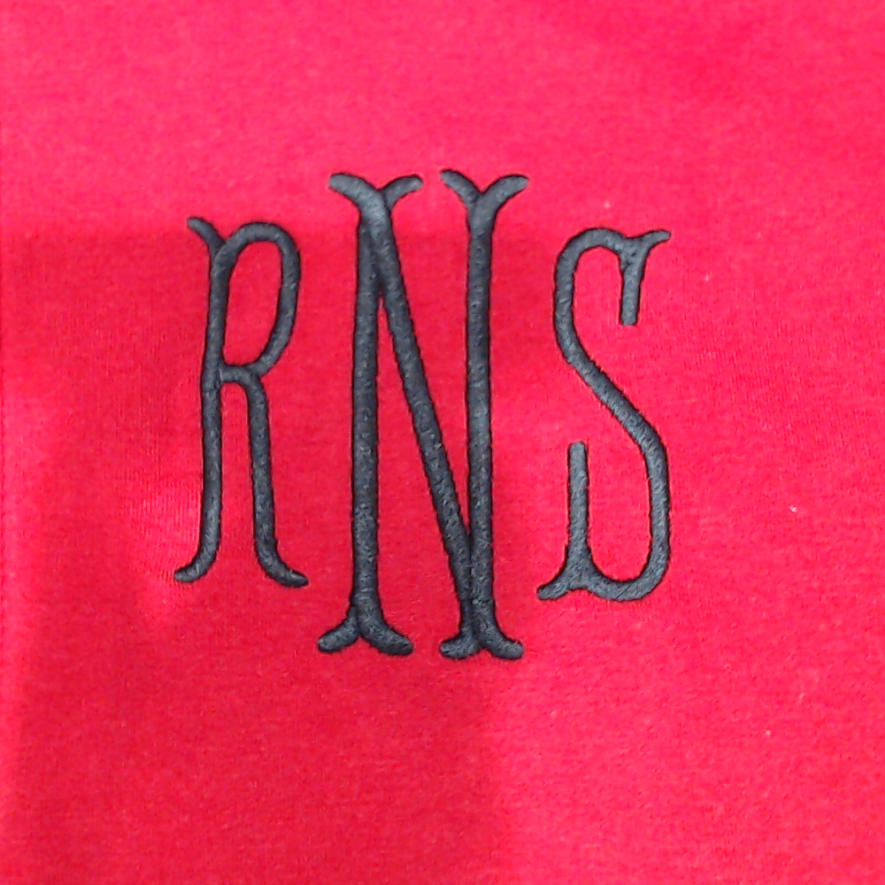 BLOOPER CLOTHING: Monogrammed Quarter Zip Sweatshirt