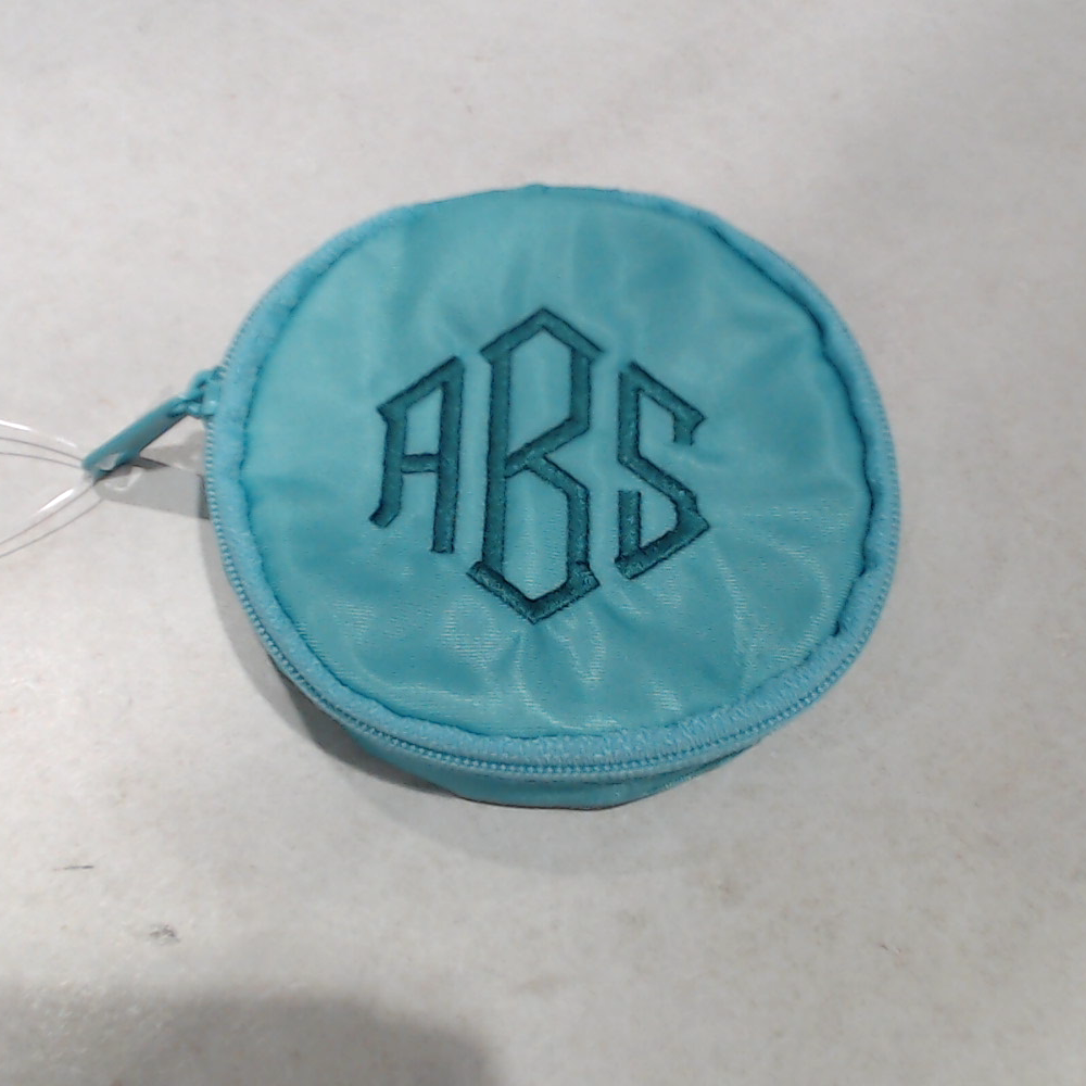 BLOOPER ACCESSORY: Monogrammed Travel Jewelry Case