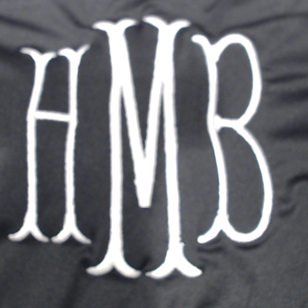 BLOOPER SWIM: Monogrammed Beach Cover Up