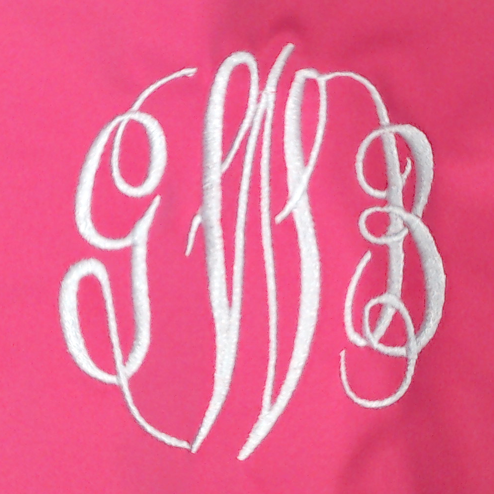 BLOOPER KIDS: Monogrammed Girls Scalloped Cover Up
