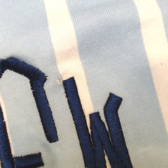 BLOOPER CLOTHING: Monogrammed Ruffle Pajama Top