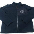 BLOOPER CLOTHING: Monogrammed Field Fleece Jacket