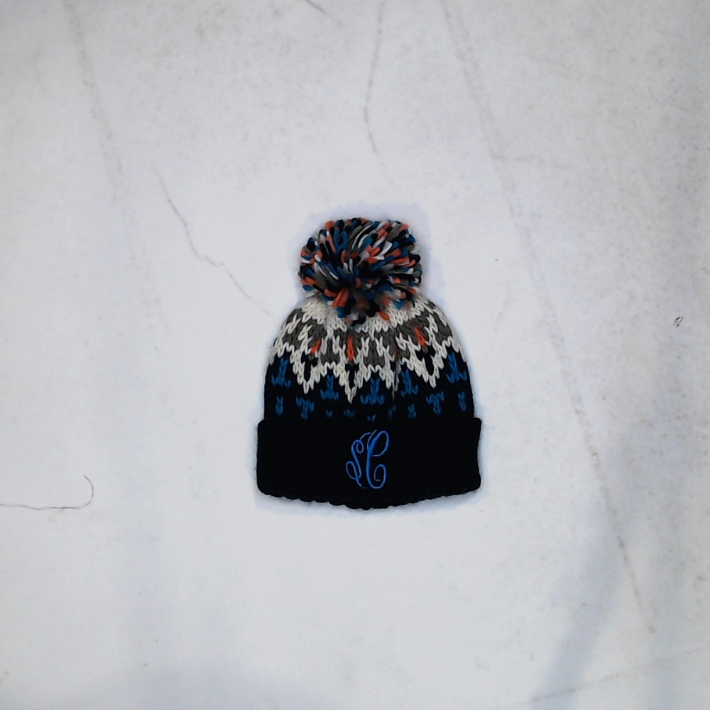 BLOOPER ACCESSORY: Monogrammed Pom Pom Beanie