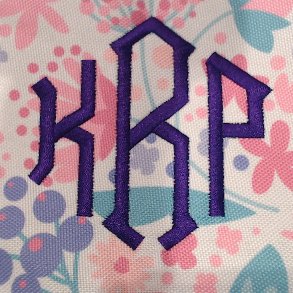 BLOOPER BAG: Monogrammed Kids Weekend Bag