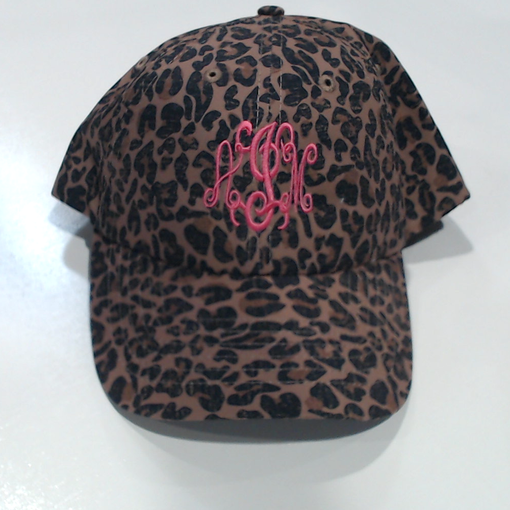 BLOOPER ACCESSORY: Monogrammed Baseball Hat