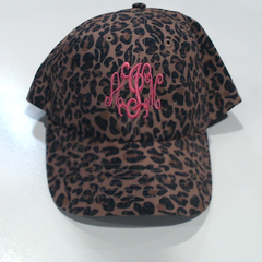 BLOOPER ACCESSORY: Monogrammed Baseball Hat