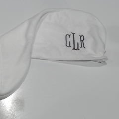 BLOOPER ACCESSORY: Monogrammed Hair Towel Wrap