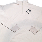 BLOOPER CLOTHING: Monogrammed Quarter Zip Sweatshirt