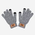 personalized gloves in heathered charcoal
