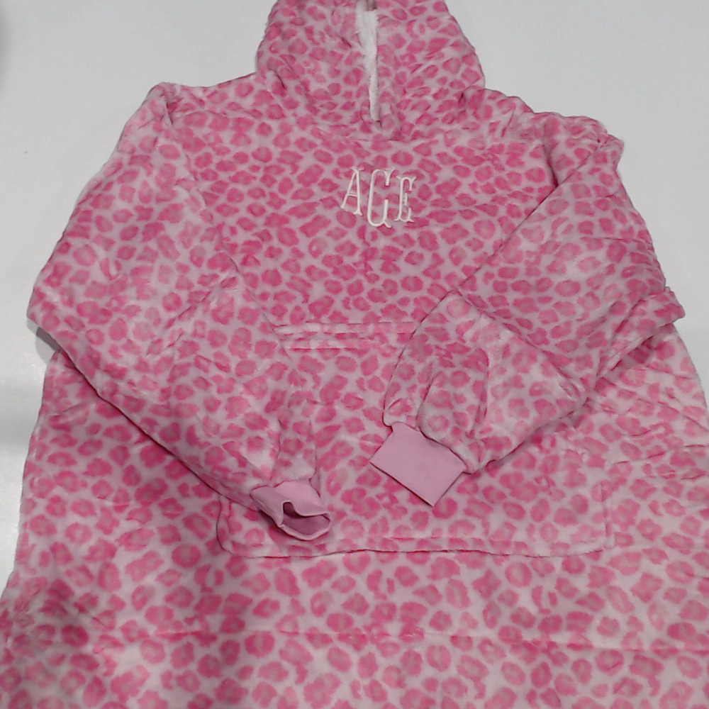 BLOOPER CLOTHING: Monogrammed Blanket Hoodie