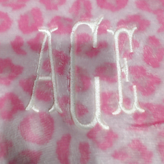 BLOOPER CLOTHING: Monogrammed Blanket Hoodie