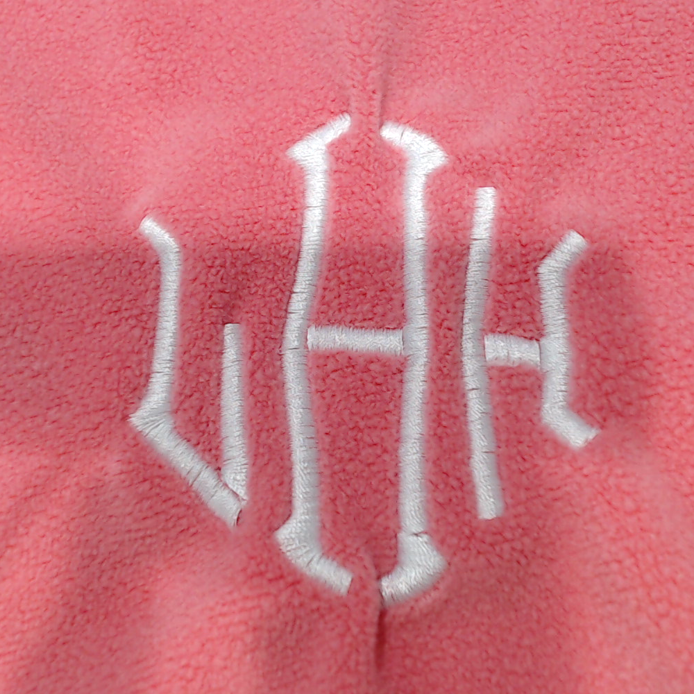 BLOOPER CLOTHING: Monogrammed Puff Sleeve Fleece Pullover