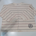 BLOOPER CLOTHING: Monogrammed Puff Sleeve Sweatshirt
