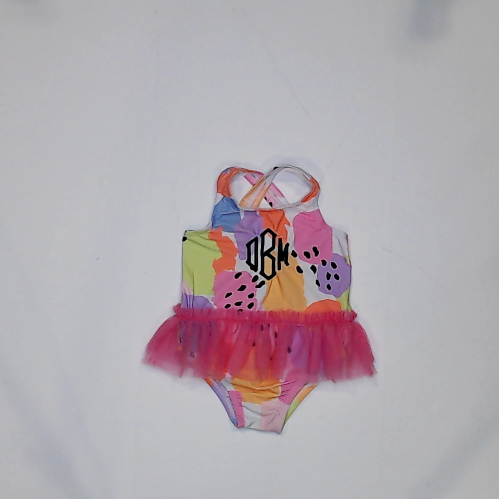 BLOOPER KIDS: Monogrammed Toddler Tutu Bathing Suit