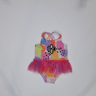 BLOOPER KIDS: Monogrammed Toddler Tutu Bathing Suit