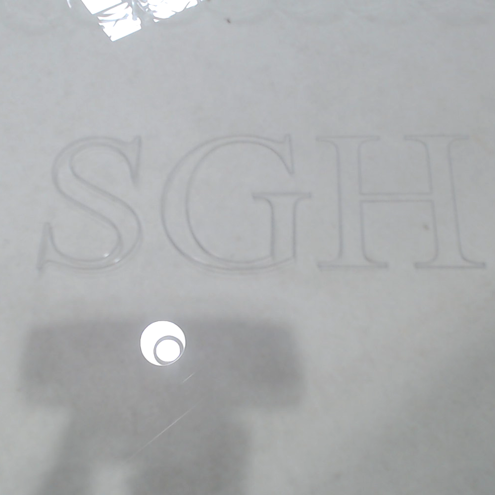 BLOOPER ACCESSORY: Monogrammed Scallop Acrylic Tray