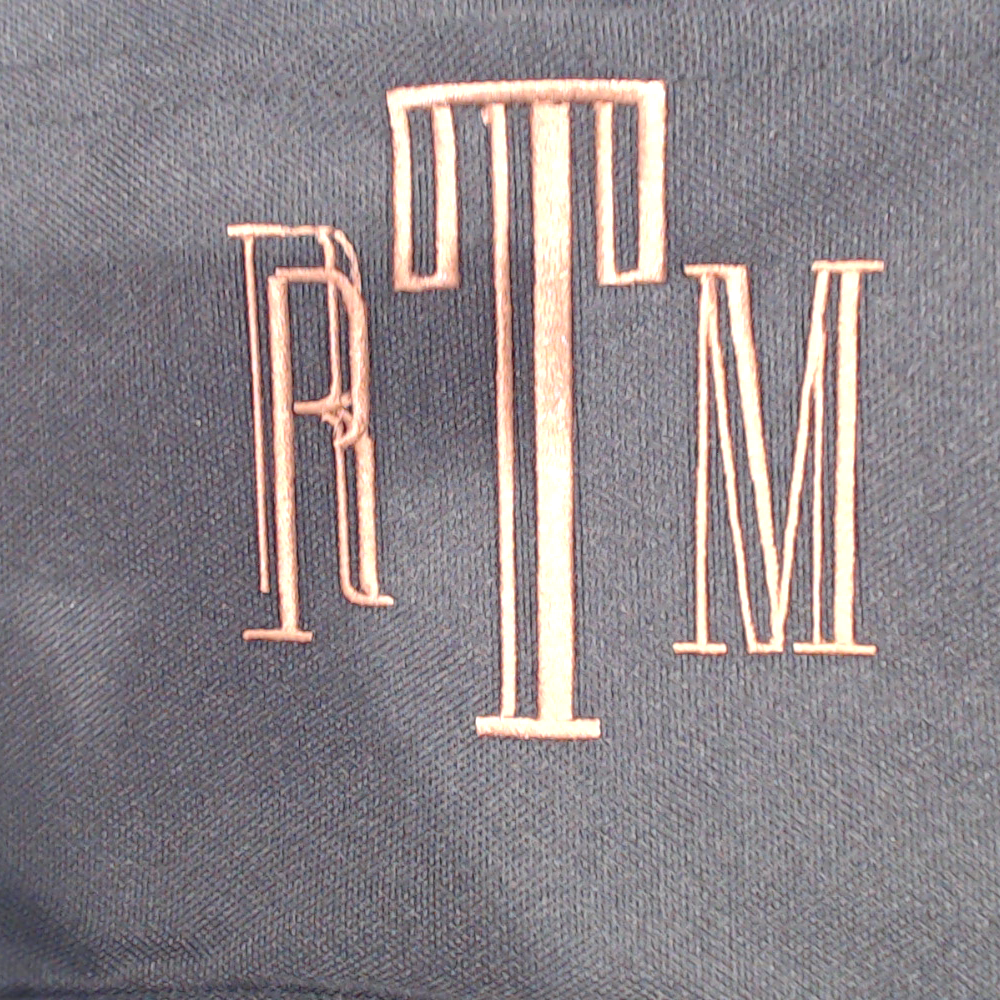 BLOOPER ACCESSORY: Monogrammed Carry All Toiletry Case