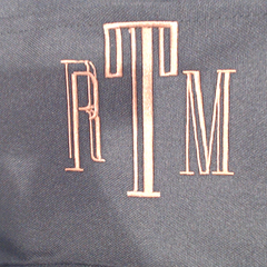 BLOOPER ACCESSORY: Monogrammed Carry All Toiletry Case