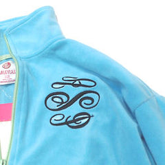 BLOOPER CLOTHING: Monogrammed Puff Sleeve Fleece Pullover