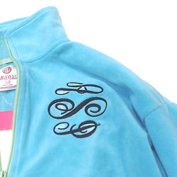 BLOOPER CLOTHING: Monogrammed Puff Sleeve Fleece Pullover