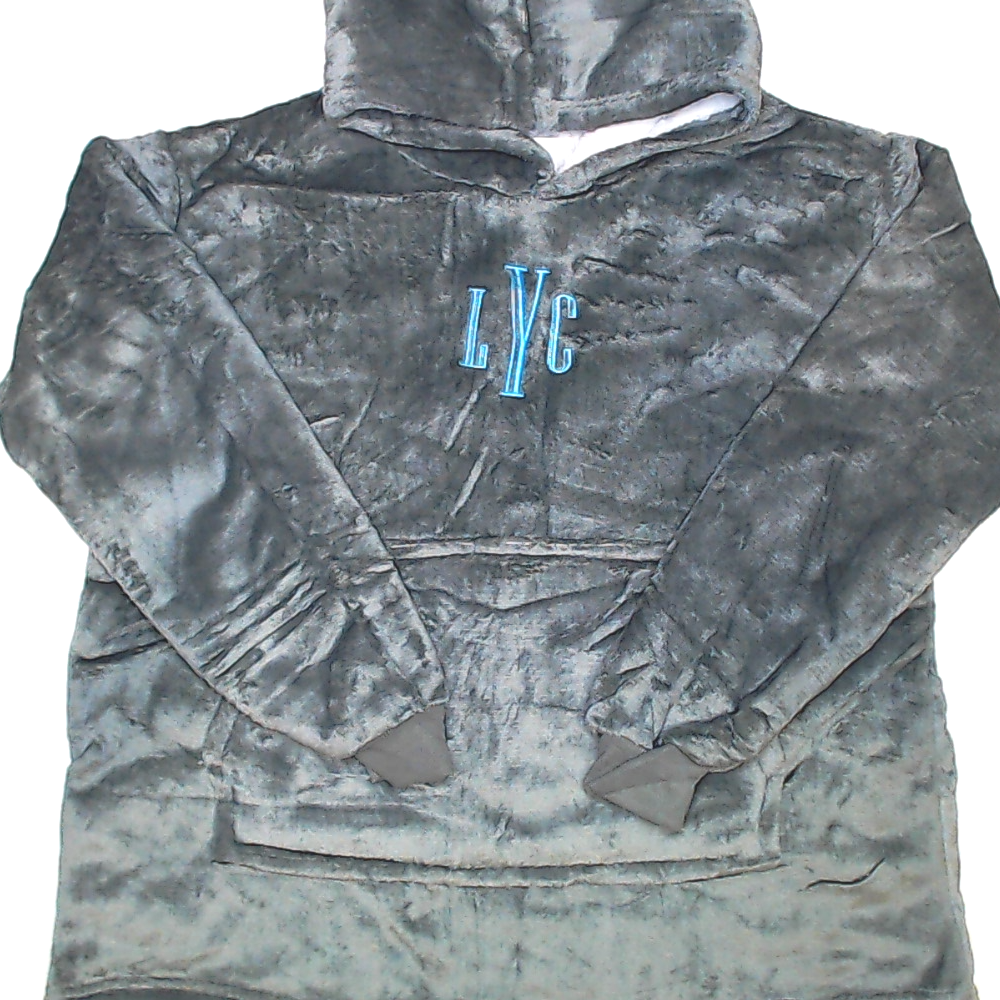 BLOOPER KIDS: Monogrammed Kids Blanket Hoodie